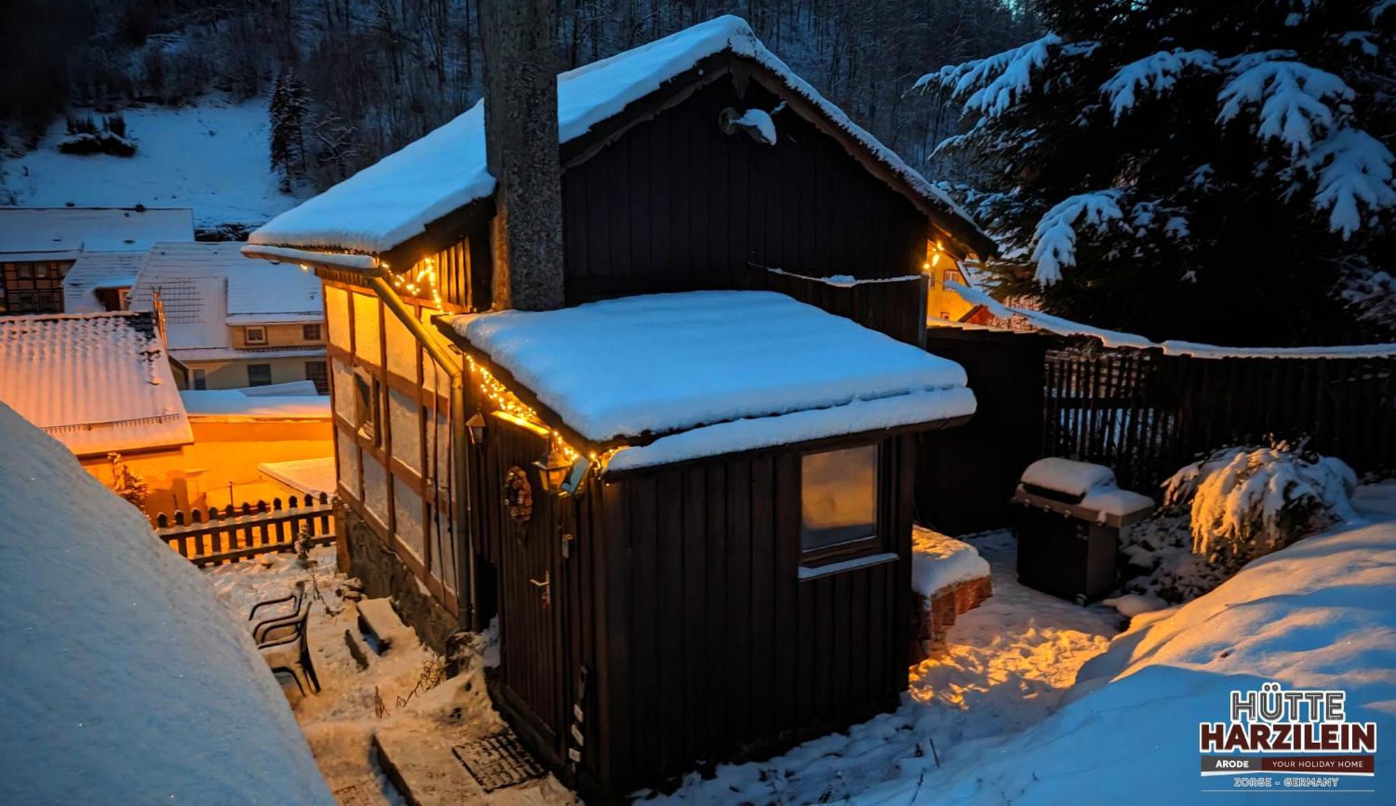 Arode Huette Harzilein - Romantic Tiny House On The Edge Of The Forest Zorge Εξωτερικό φωτογραφία