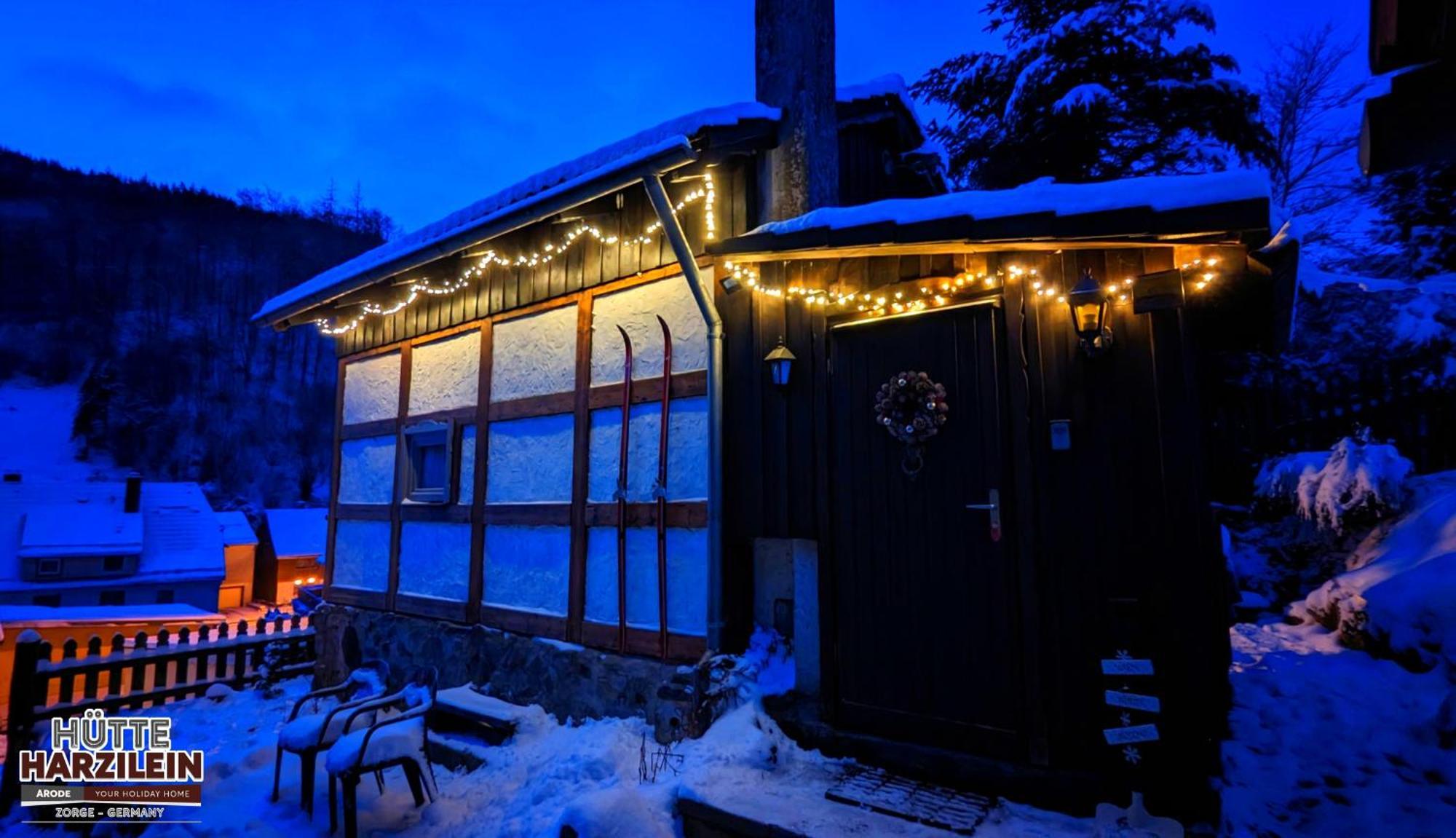 Arode Huette Harzilein - Romantic Tiny House On The Edge Of The Forest Zorge Εξωτερικό φωτογραφία