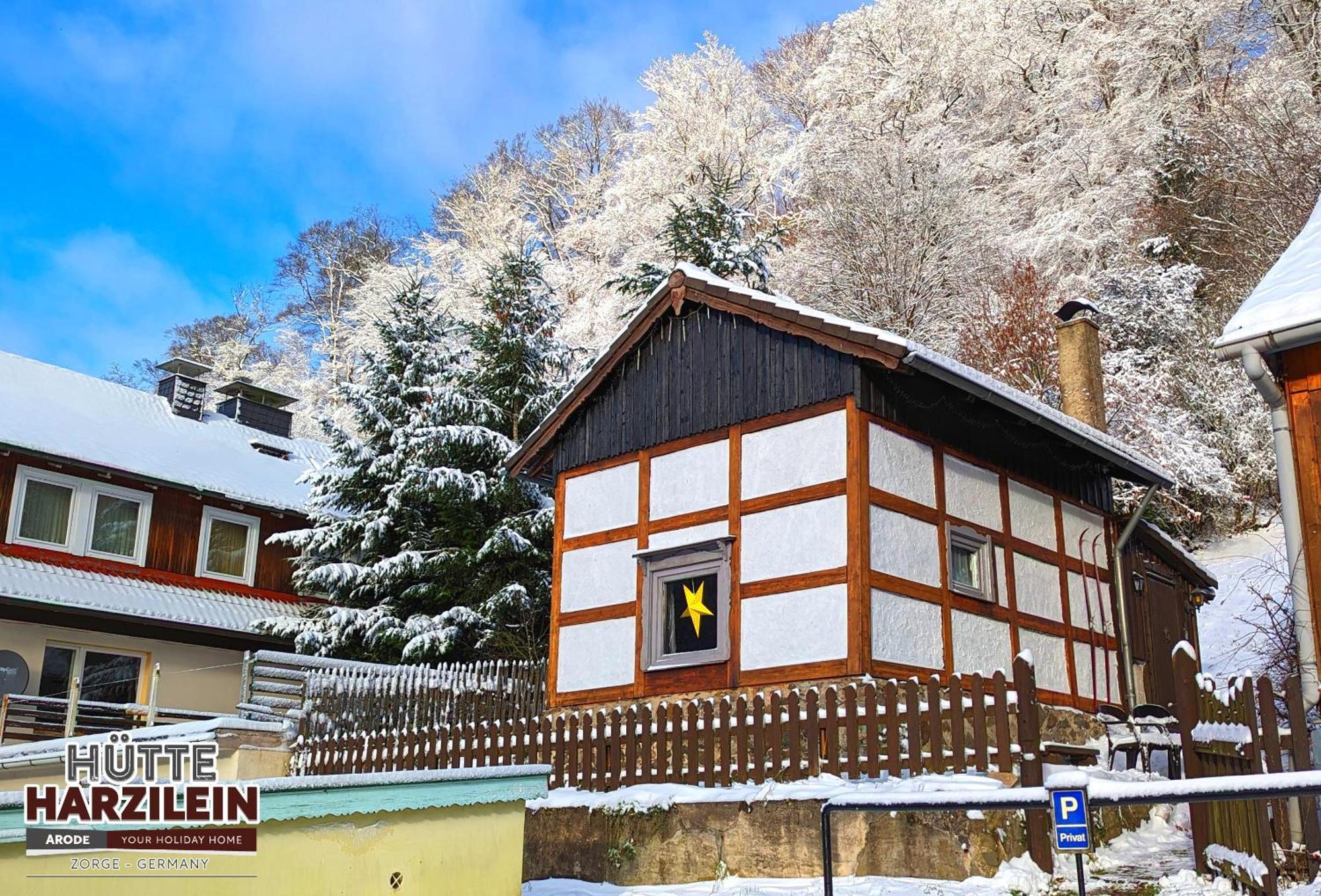 Arode Huette Harzilein - Romantic Tiny House On The Edge Of The Forest Zorge Εξωτερικό φωτογραφία