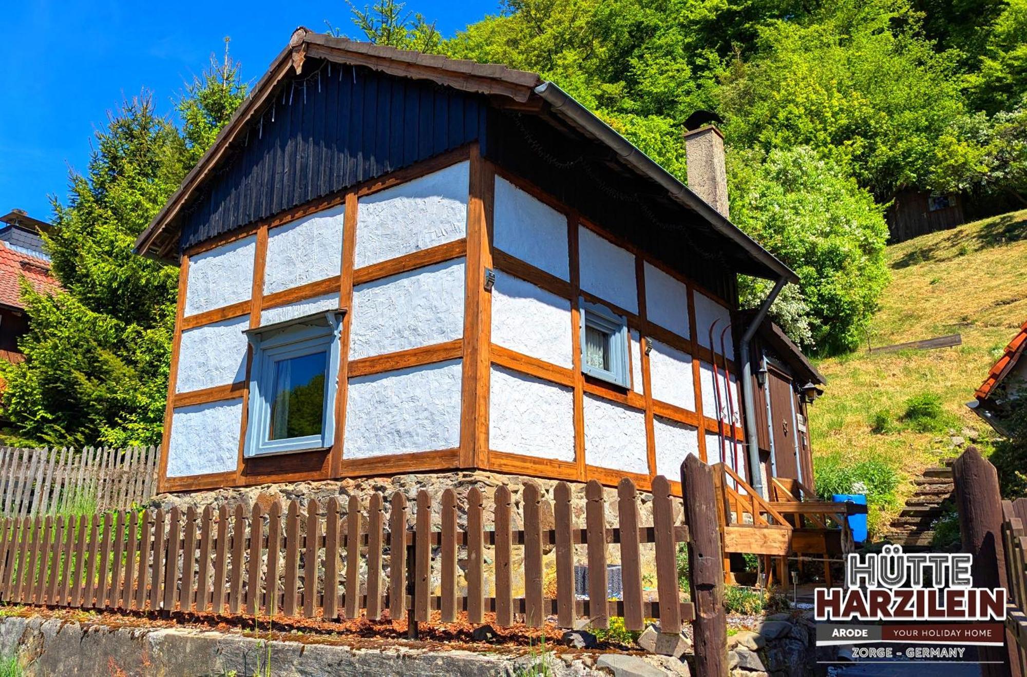 Arode Huette Harzilein - Romantic Tiny House On The Edge Of The Forest Zorge Εξωτερικό φωτογραφία